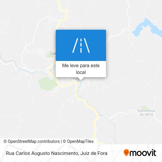 Rua Carlos Augusto Nascimento mapa