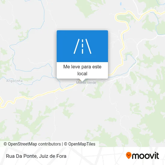 Rua Da Ponte mapa