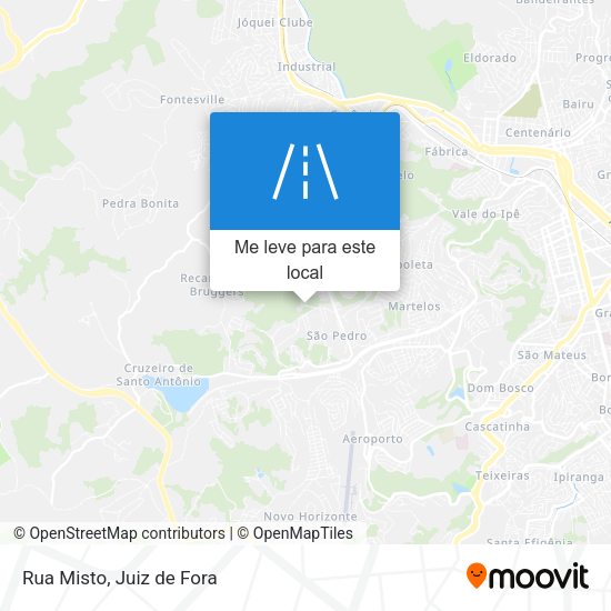 Rua Misto mapa