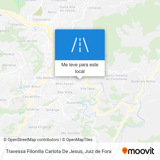 Travessa Filonilla Carlota De Jesus mapa