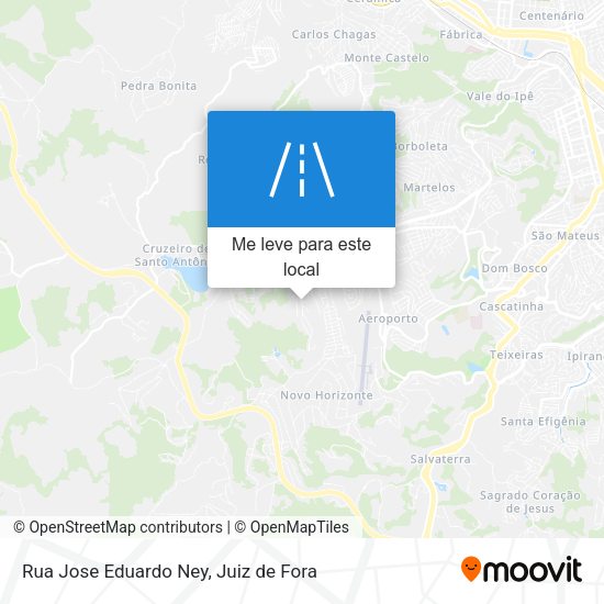 Rua Jose Eduardo Ney mapa