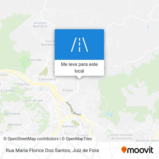 Rua Maria Florice Dos Santos mapa