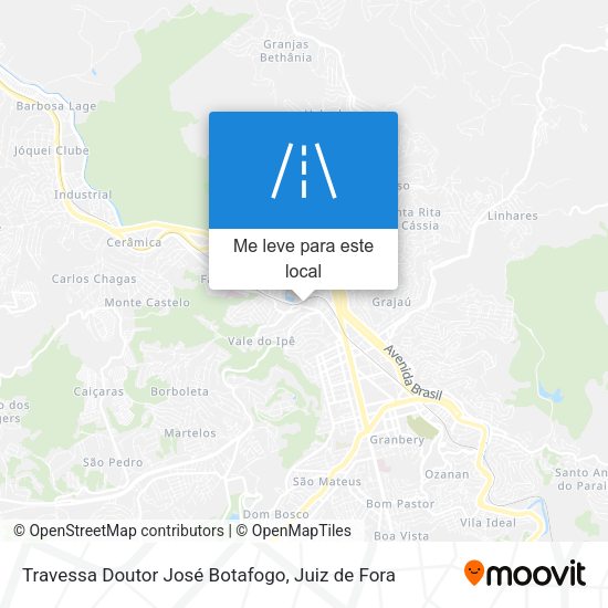 Travessa Doutor José Botafogo mapa