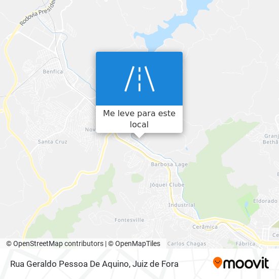 Rua Geraldo Pessoa De Aquino mapa