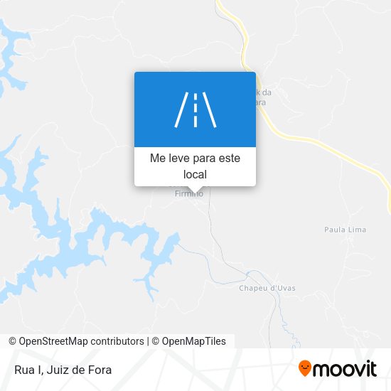Rua I mapa