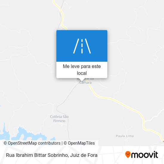 Rua Ibrahim Bittar Sobrinho mapa