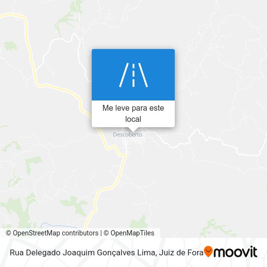Rua Delegado Joaquim Gonçalves Lima mapa