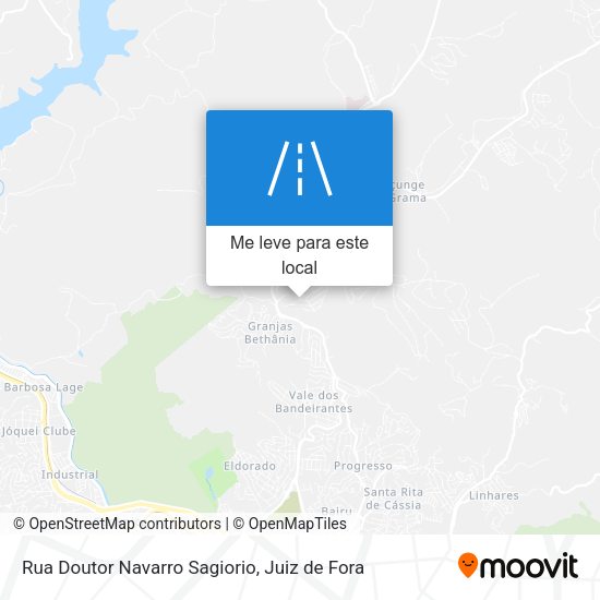 Rua Doutor Navarro Sagiorio mapa