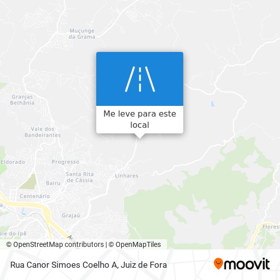 Rua Canor Simoes Coelho A mapa