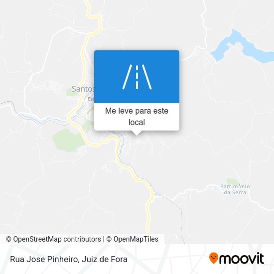 Rua Jose Pinheiro mapa