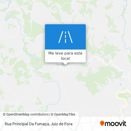 Rua Principal Da Fumaça mapa