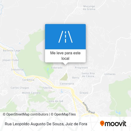 Rua Leopoldo Augusto De Souza mapa
