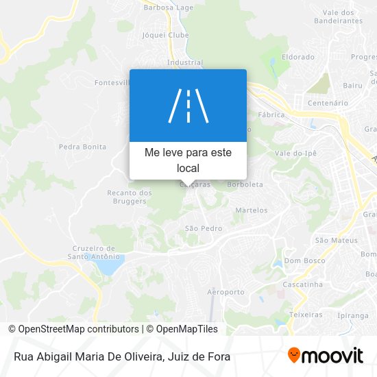 Rua Abigail Maria De Oliveira mapa