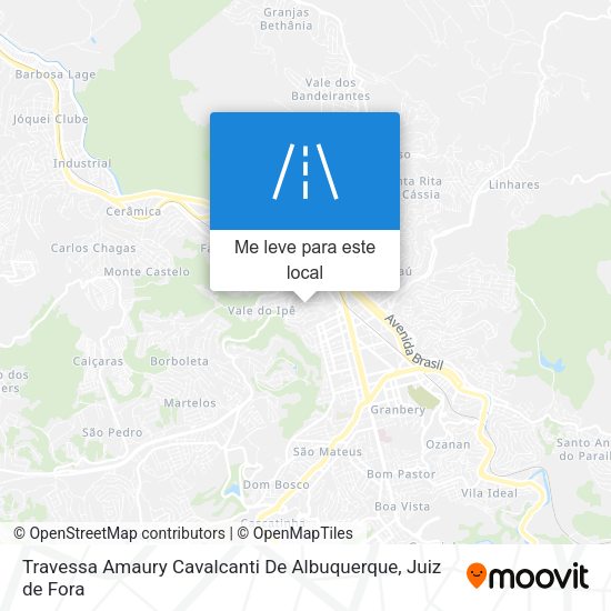 Travessa Amaury Cavalcanti De Albuquerque mapa
