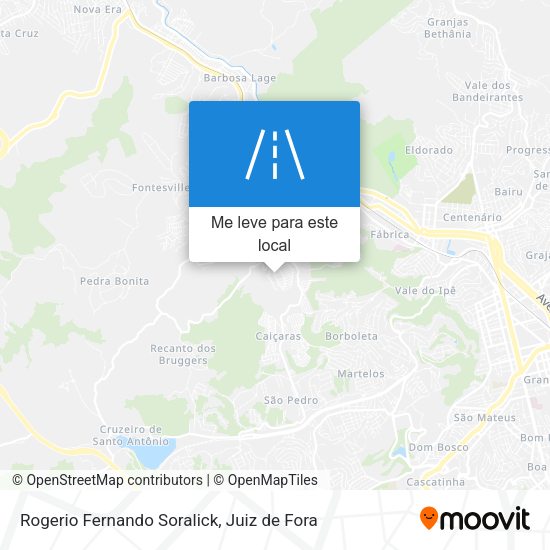 Rogerio Fernando Soralick mapa