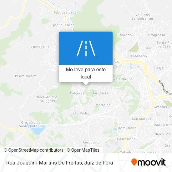 Rua Joaquim Martins De Freitas mapa