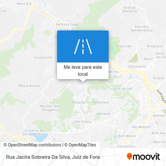Rua Jacira Sobreira Da Silva mapa