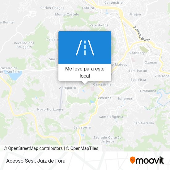 Acesso Sesi mapa