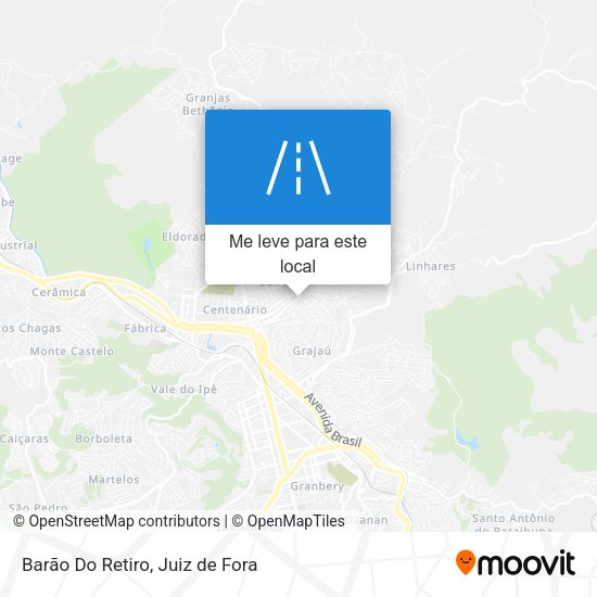 Barão Do Retiro mapa