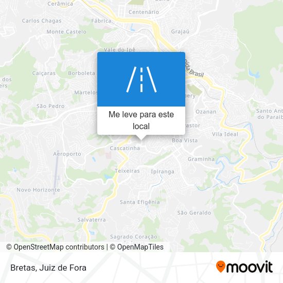 Bretas mapa