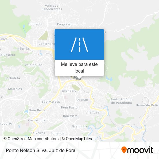 Ponte Nélson Silva mapa