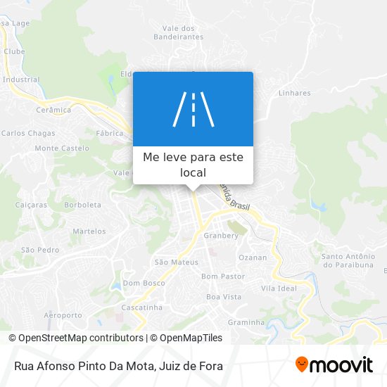 Rua Afonso Pinto Da Mota mapa