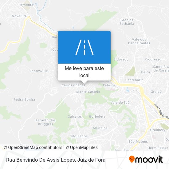 Rua Benvindo De Assis Lopes mapa