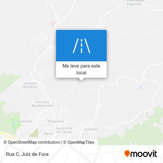 Rua C mapa