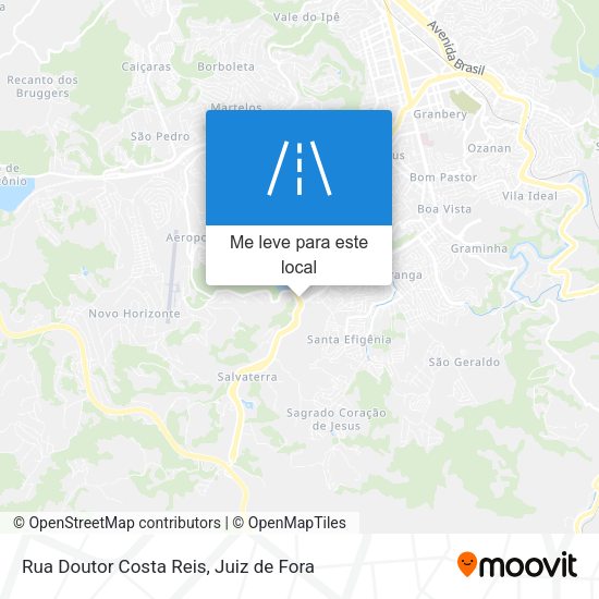 Rua Doutor Costa Reis mapa
