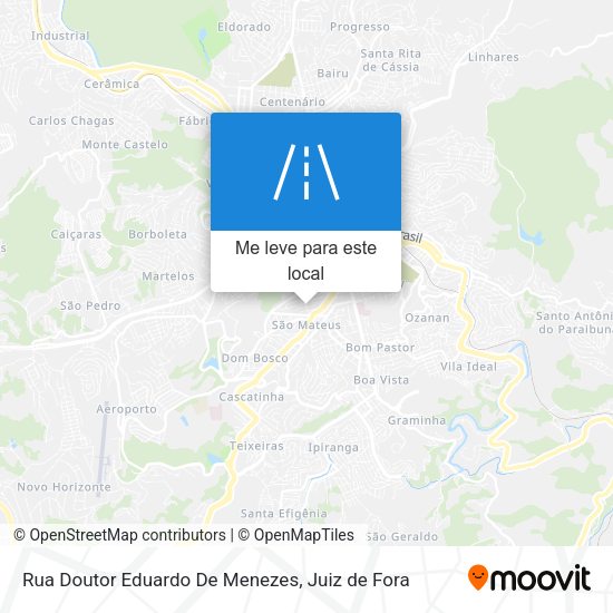 Rua Doutor Eduardo De Menezes mapa