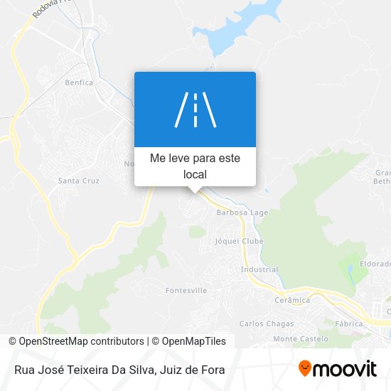 Rua José Teixeira Da Silva mapa