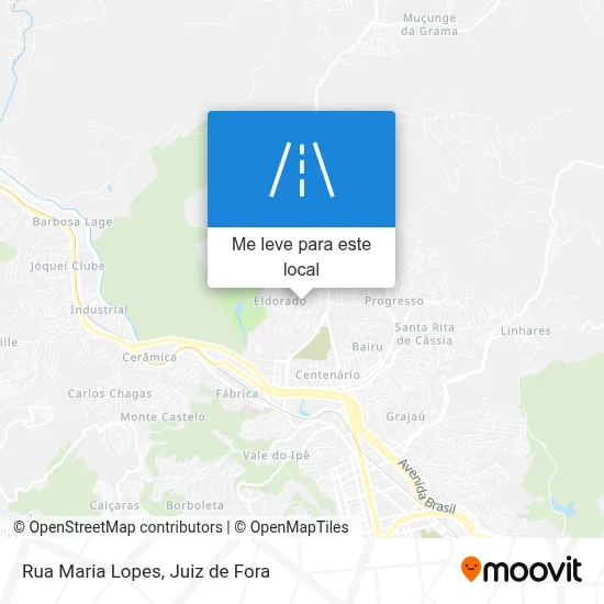 Rua Maria Lopes mapa