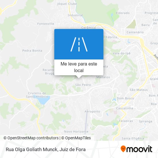 Rua Olga Goliath Munck mapa