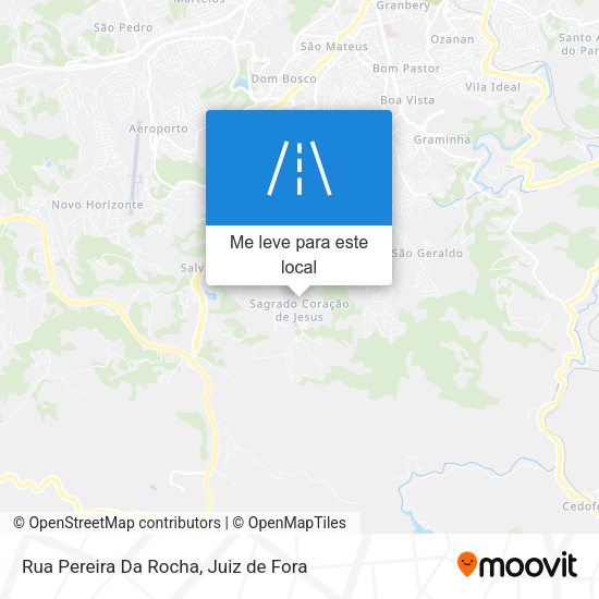 Rua Pereira Da Rocha mapa