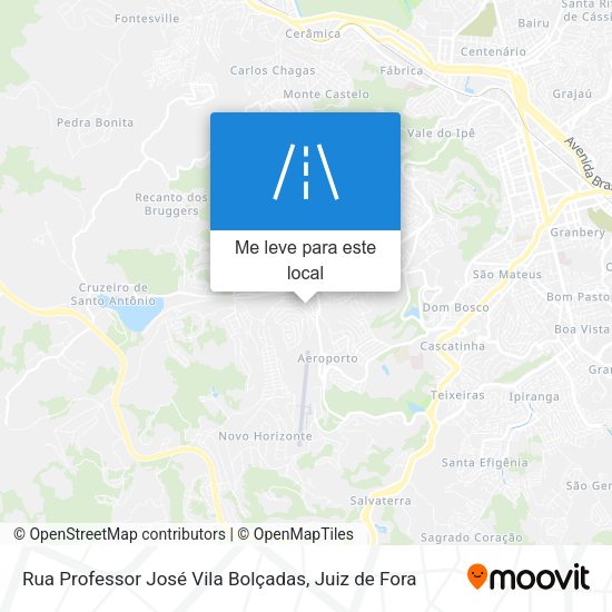 Rua Professor José Vila Bolçadas mapa
