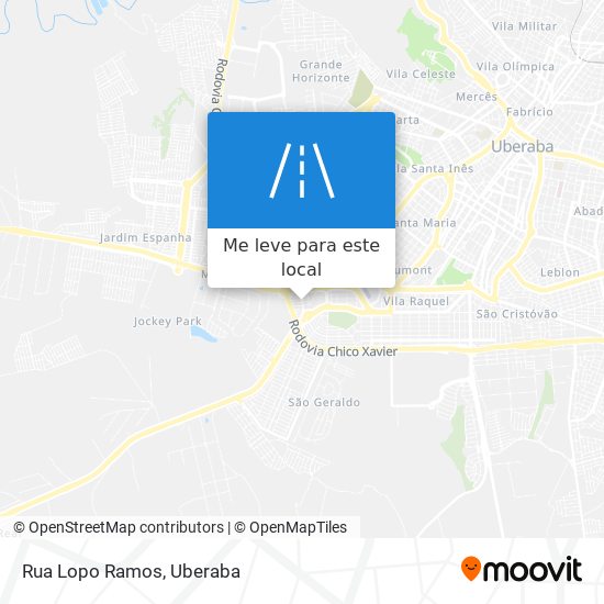 Rua Lopo Ramos mapa