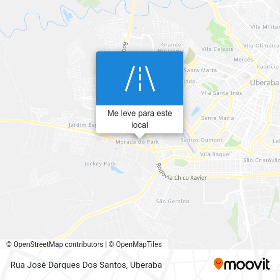 Rua José Darques Dos Santos mapa