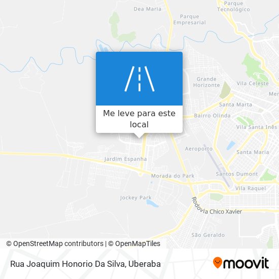 Rua Joaquim Honorio Da Silva mapa