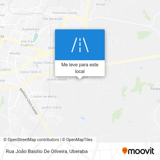 Rua João Basilio De Oliveira mapa