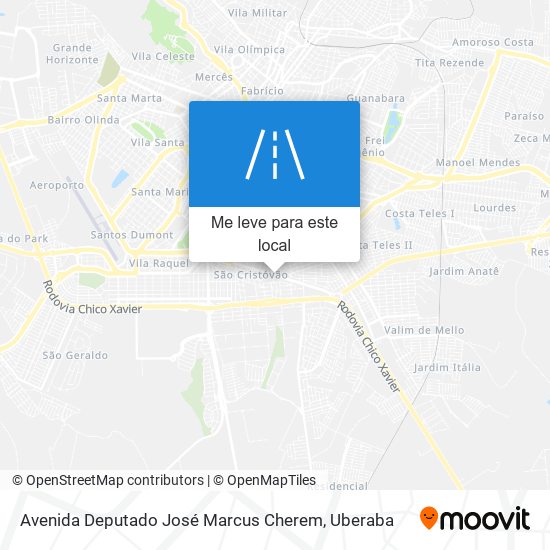 Avenida Deputado José Marcus Cherem mapa