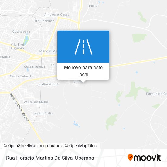 Rua Horácio Martins Da Silva mapa