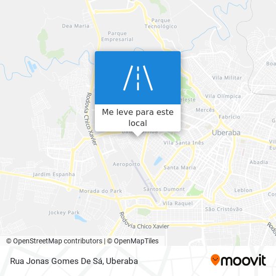 Rua Jonas Gomes De Sá mapa