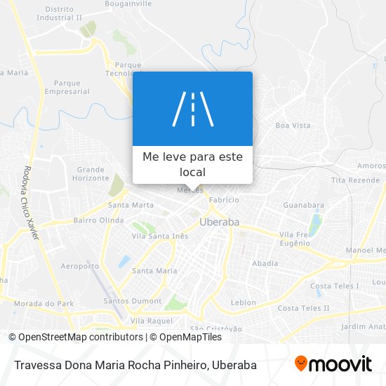 Travessa Dona Maria Rocha Pinheiro mapa