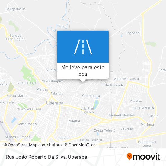 Rua João Roberto Da Silva mapa