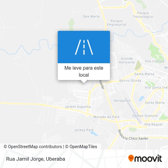 Rua Jamil Jorge mapa