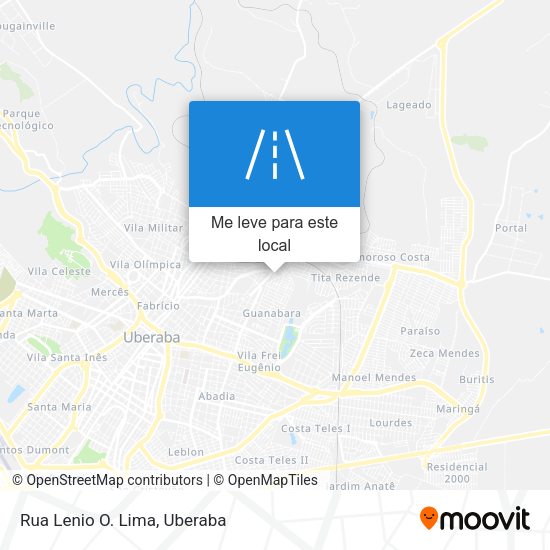 Rua Lenio O. Lima mapa