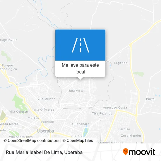 Rua Maria Isabel De Lima mapa