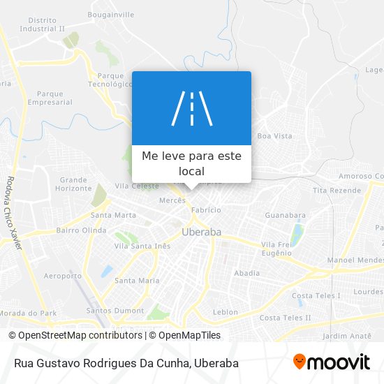 Rua Gustavo Rodrigues Da Cunha mapa