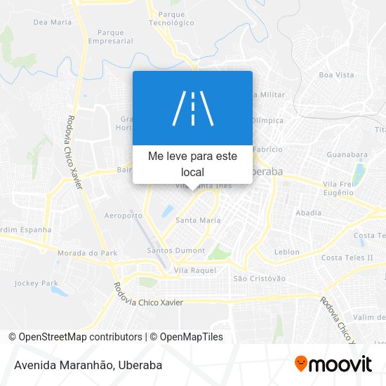 Avenida Maranhão mapa