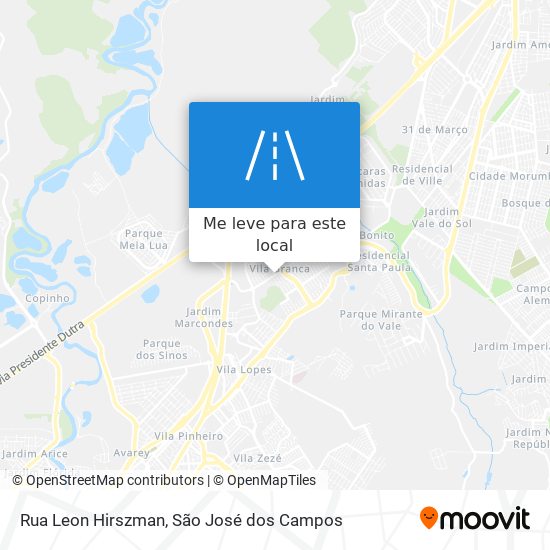 Rua Leon Hirszman mapa